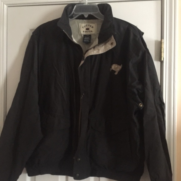 Cutter & Buck Other - Cutter & Buck Black Windbreaker Jacket